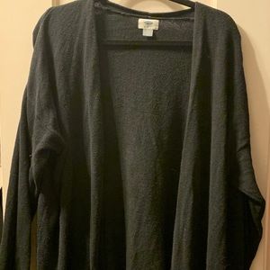 Black Knit Cardigan
